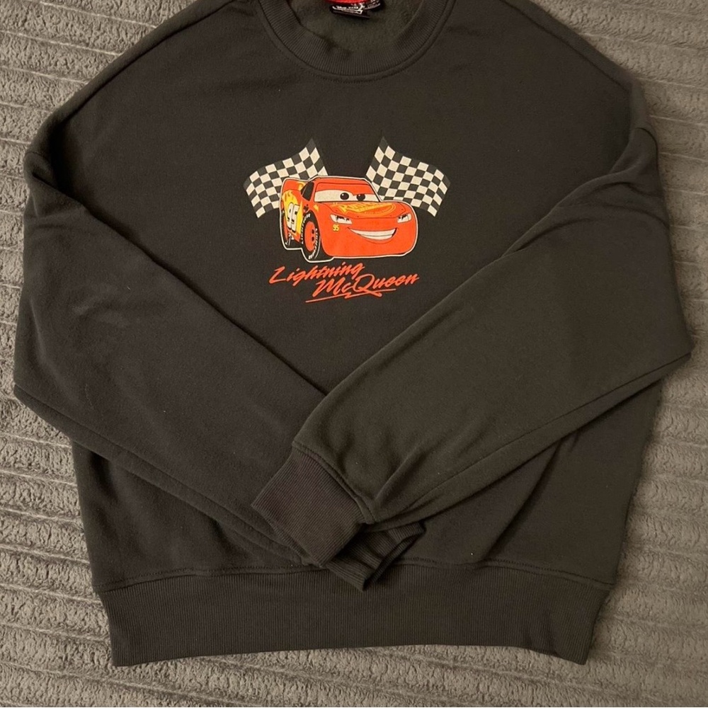 Disney Pixar Cars Lightning McQueen Crewneck Sweatshirt